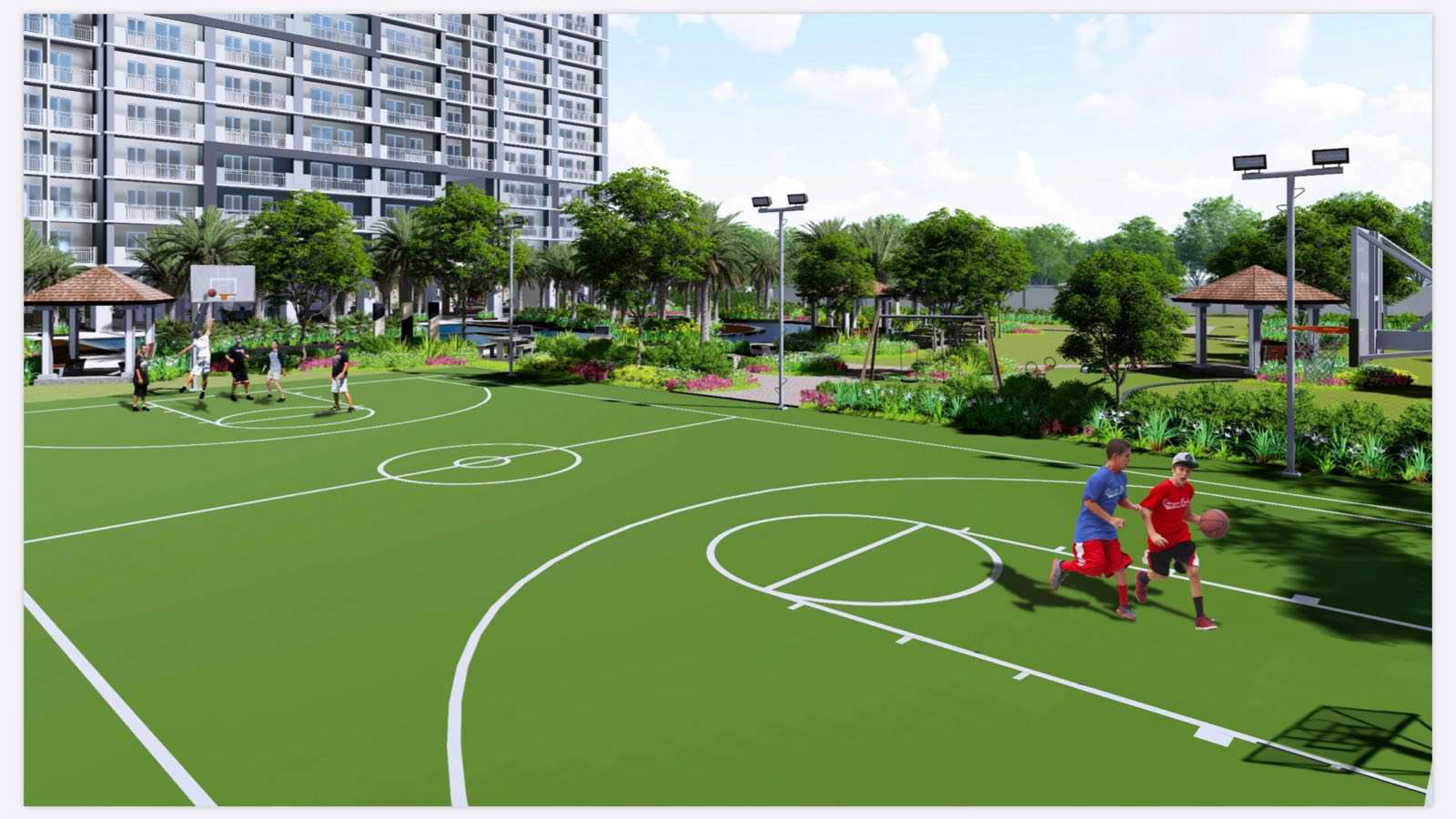 Sonora Garden Residences Basketball Court
