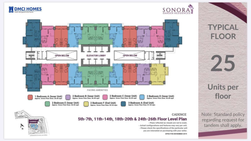 Sonora Garden Residences Floorplan 3