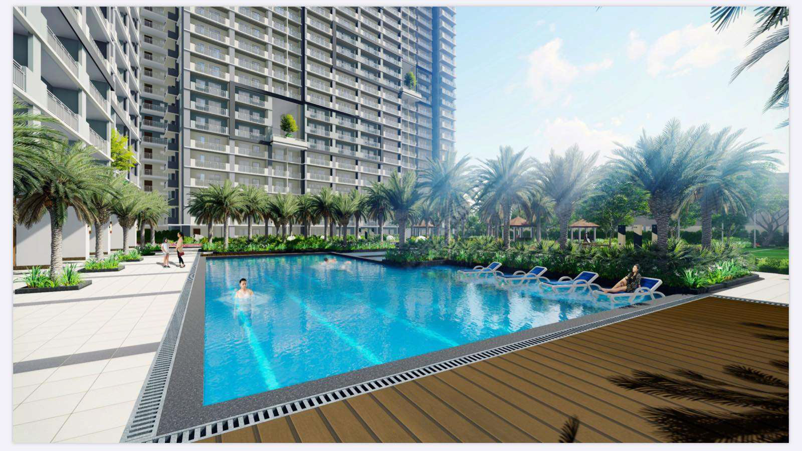 Sonora Garden Residences Lap Pool