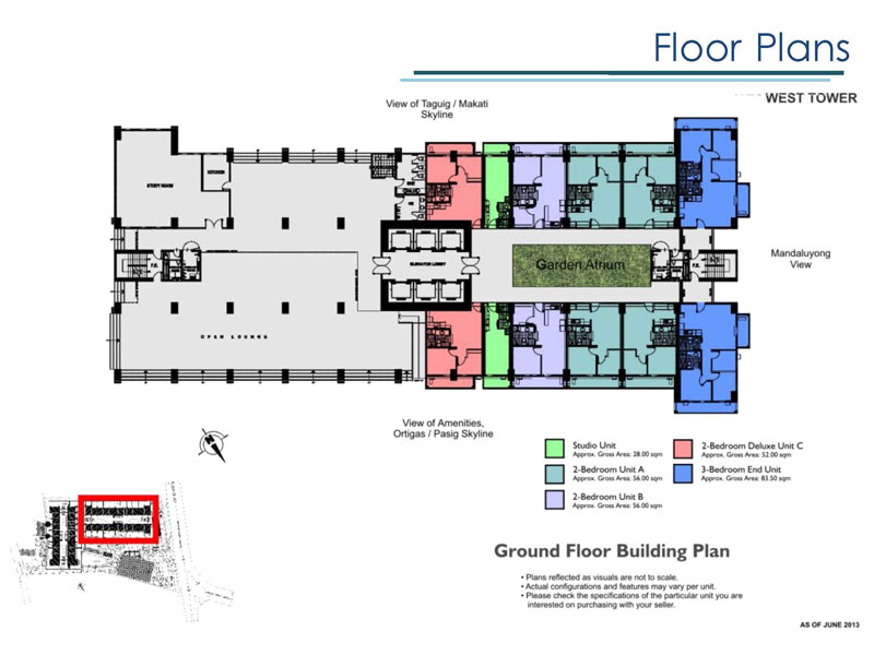 Lumiere Residences DMCI Floorplans