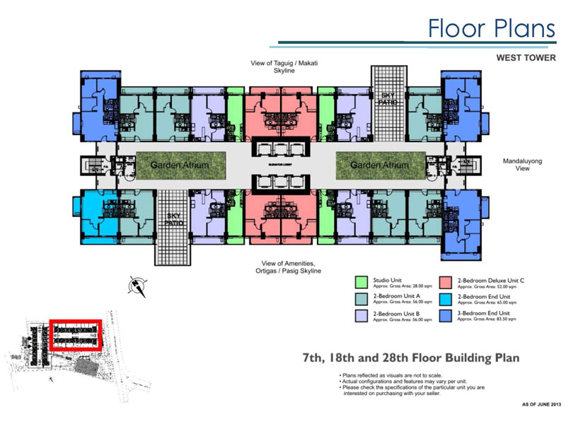 Lumiere Residences DMCI Floorplans