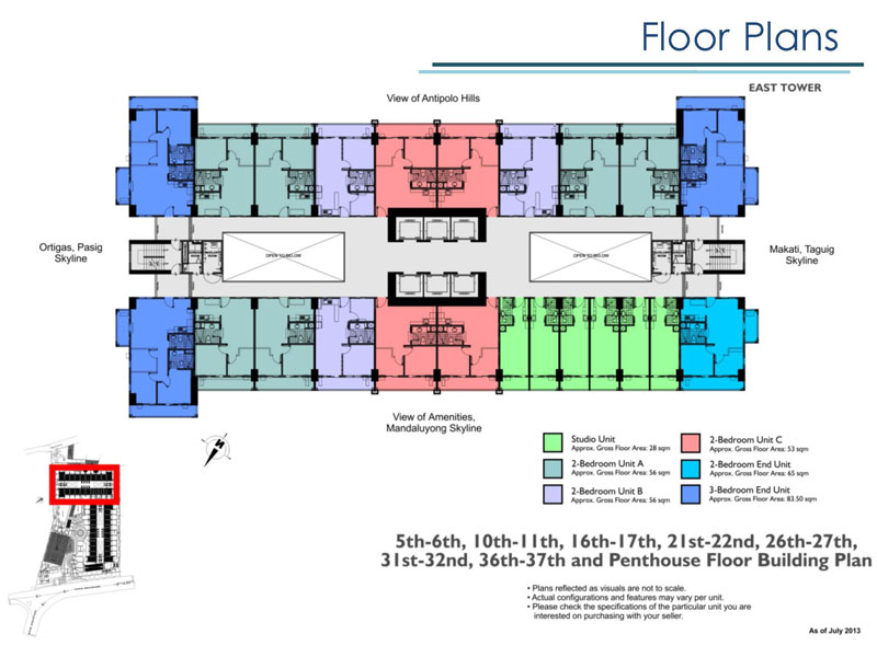 Lumiere Residences Floorplans