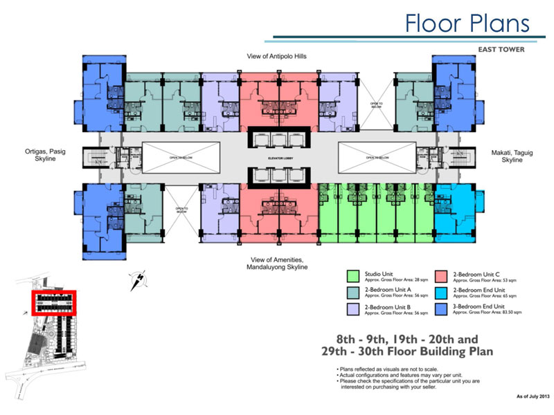 Lumiere Residences Floorplans