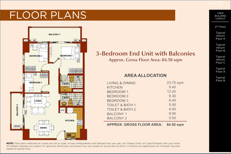 Brio Tower 3 Bedroom