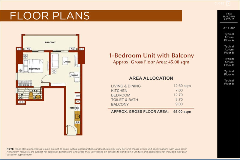 Brio Tower 1BR C