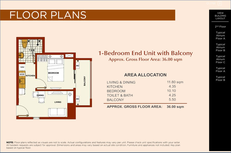 Brio Tower 1BR B
