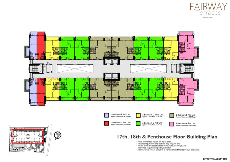 Fairway Terraces Floorplan