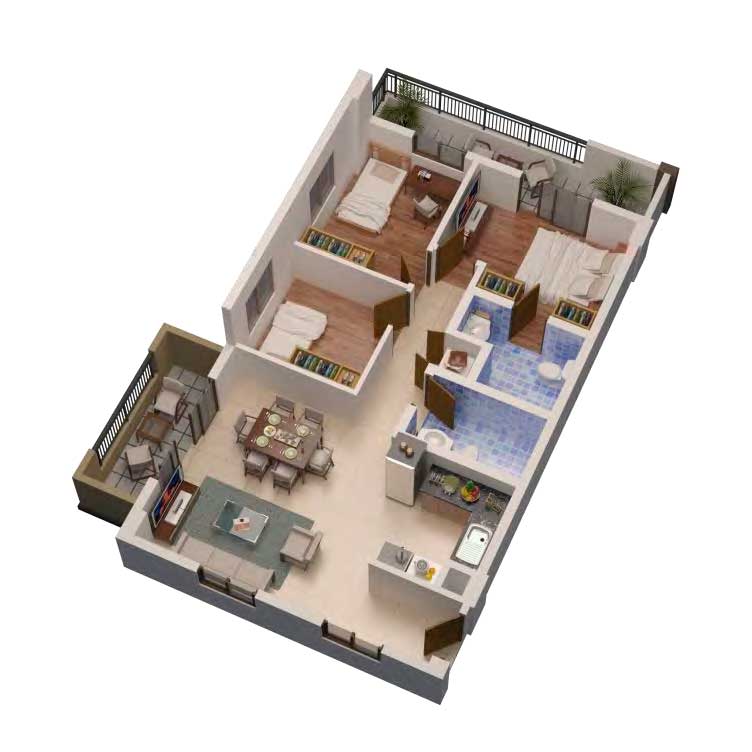 Maple Place 3 Bedroom