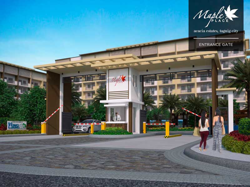 Maple Place Entrance Gate