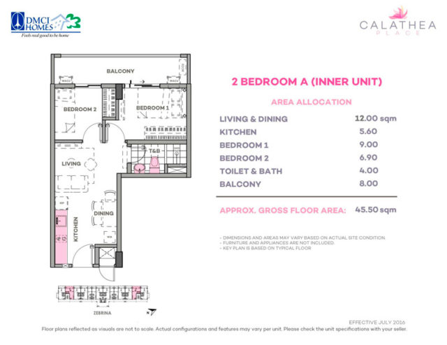Calathea Place 2-BR-A