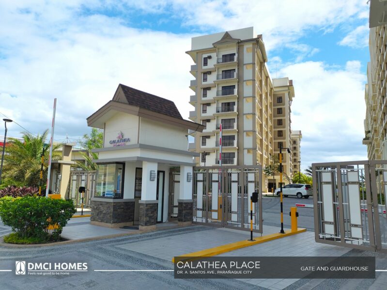 Calathea Place DMCI Gate and Guardhouse