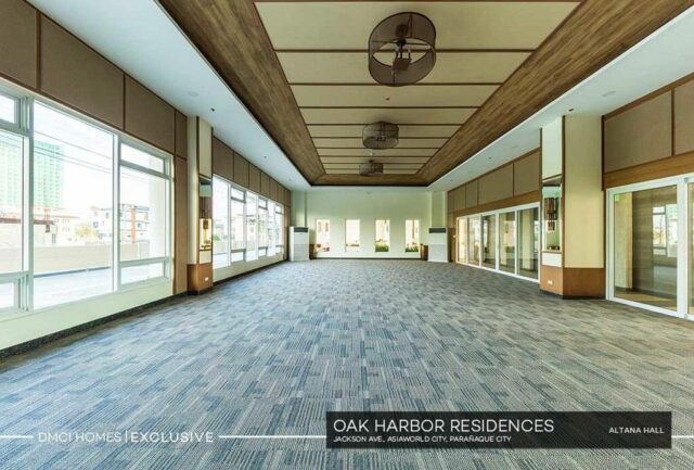 Oak Harbor Residences by DMCI Function Hall