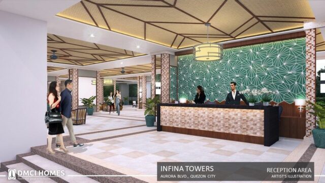 Infina Towers DMCI Reception Area