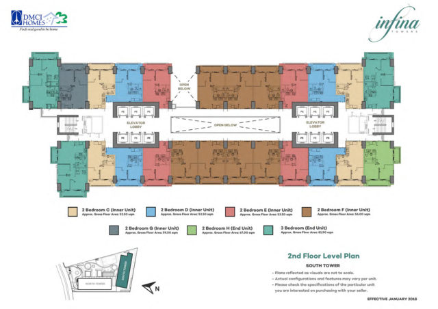 Infina Towers Floor plans