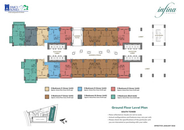 Infina Towers Floor plans