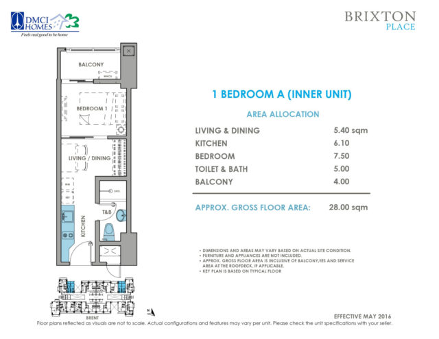 Brixton Place DMCI 1BR A