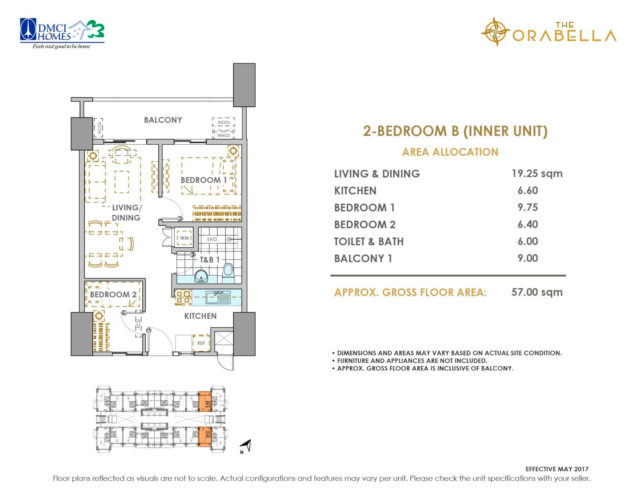The Orabella DMCI 2 Bedroom B