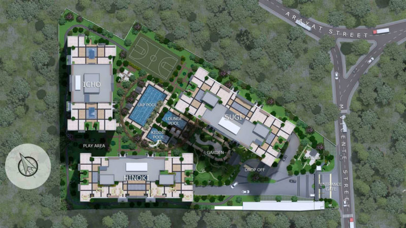 Kai Garden Residences Site Development Plan