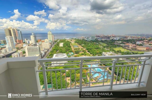 Torre de Manila DMCI Balcony View
