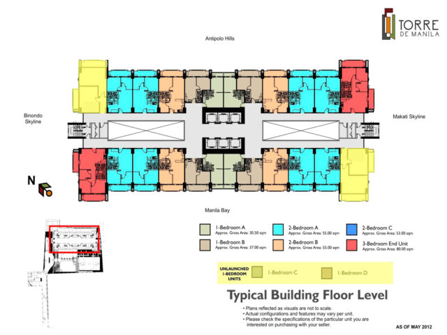 Torre de Manila DMCI Floor Plan