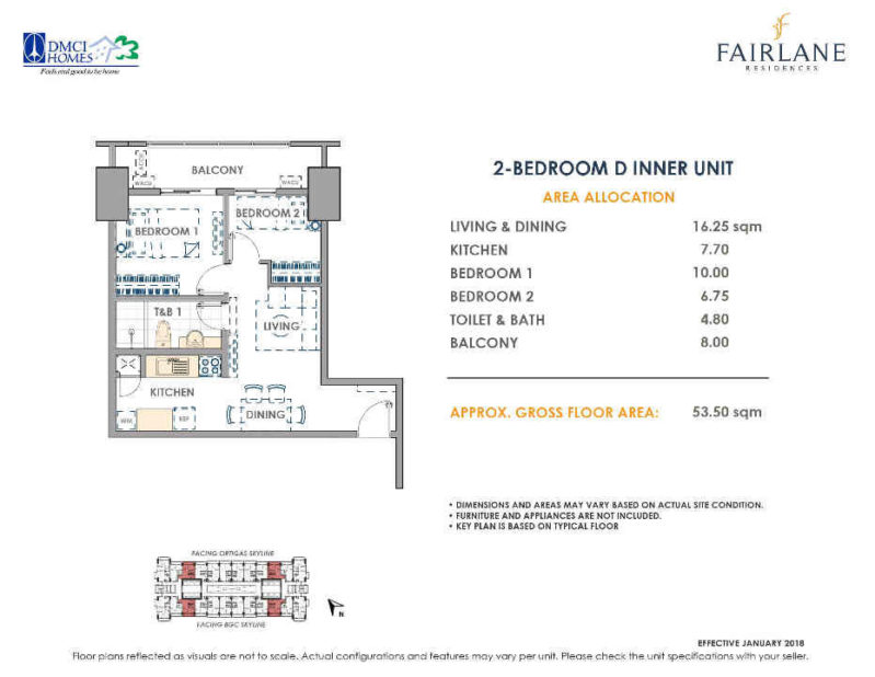 Fairlane Residences 2 Bedroom