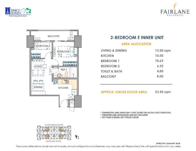 Fairlane Residences 2 Bedroom