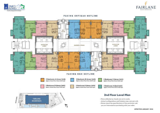 Camden Place DMCI Floorplan