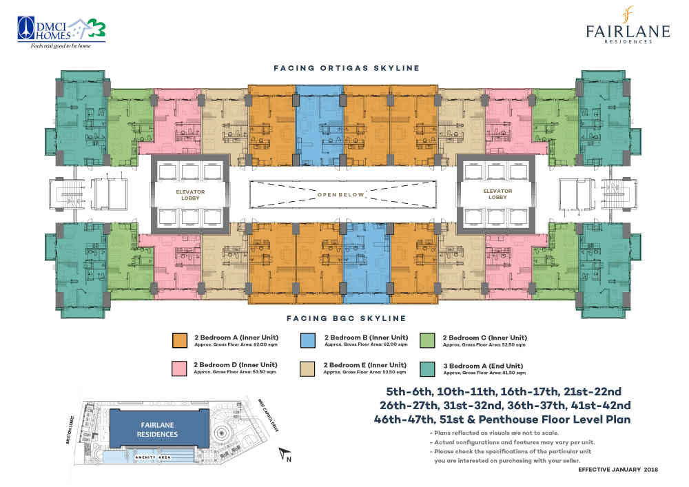 Camden Place DMCI floorplsn