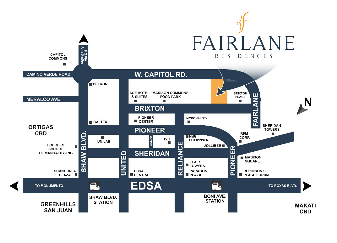 Fairlane Residences Location