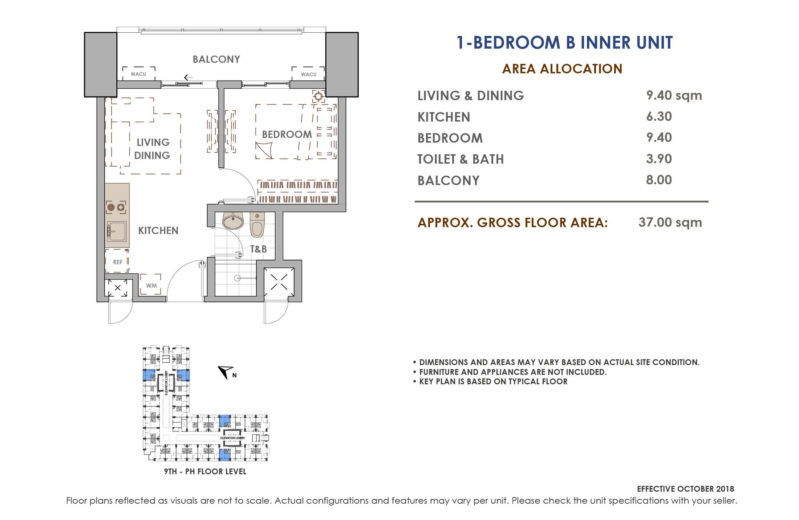 Aston Residences 1 Bedroom B