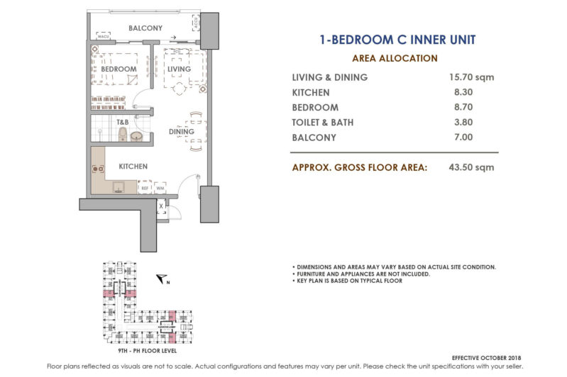 Aston Residences 1 Bedroom C