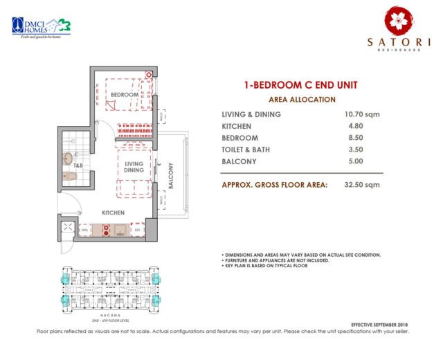 Satori Residences DMCI 1 Bedroom