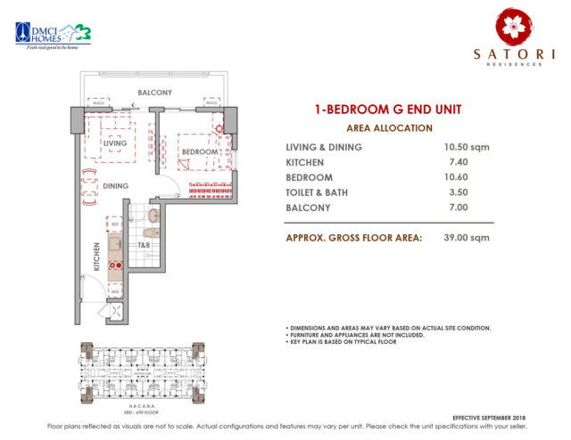 Satori Residences DMCI 1 Bedroom
