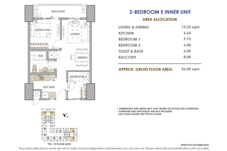 Aston Residences 2 Bedroom E