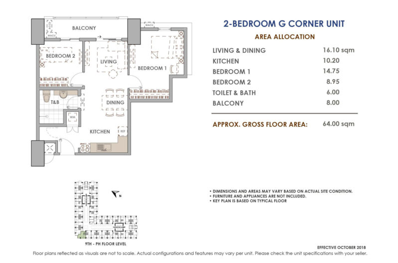 Aston Residences 2 Bedroom Corner