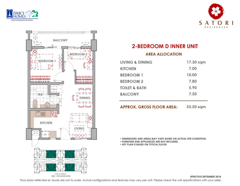 Satori Residences 2 Bedroom