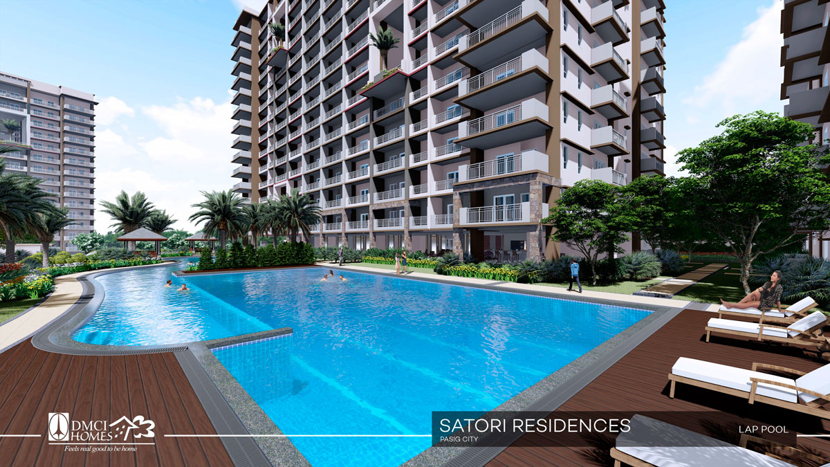 Satori Residences Lap Pool