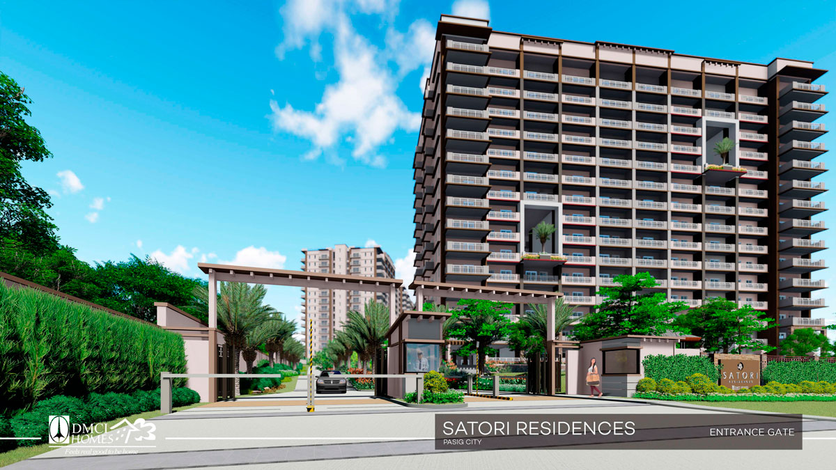 Satori Residences Entrance Gate