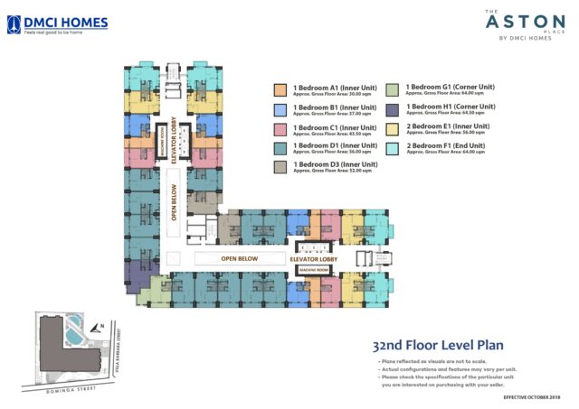 The Aston Place DMCI Floorplans