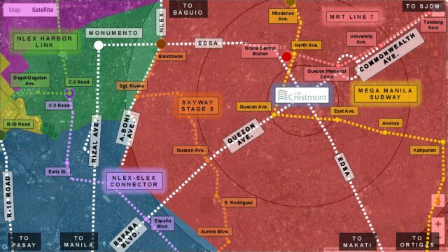 The Crestmont Infrastructure Map