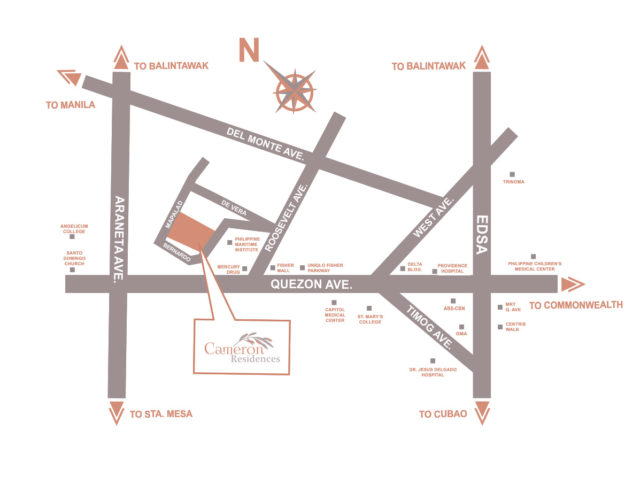Cameron Residences Location
