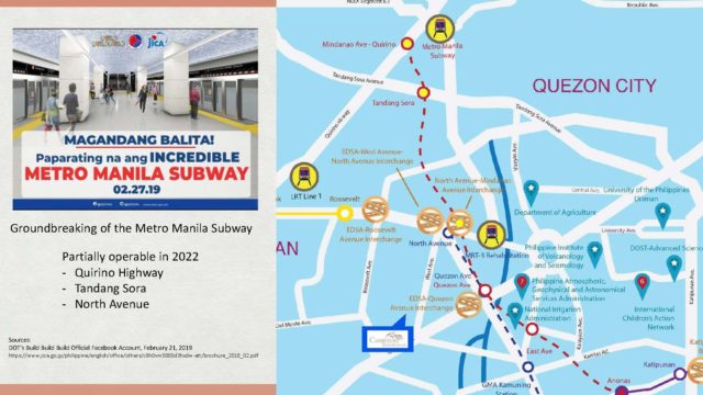 Cameron Residences Subway Plan