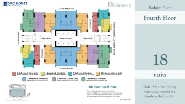 The Crestmont Floorplans