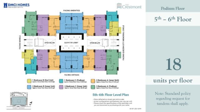 The Crestmont Floorplans