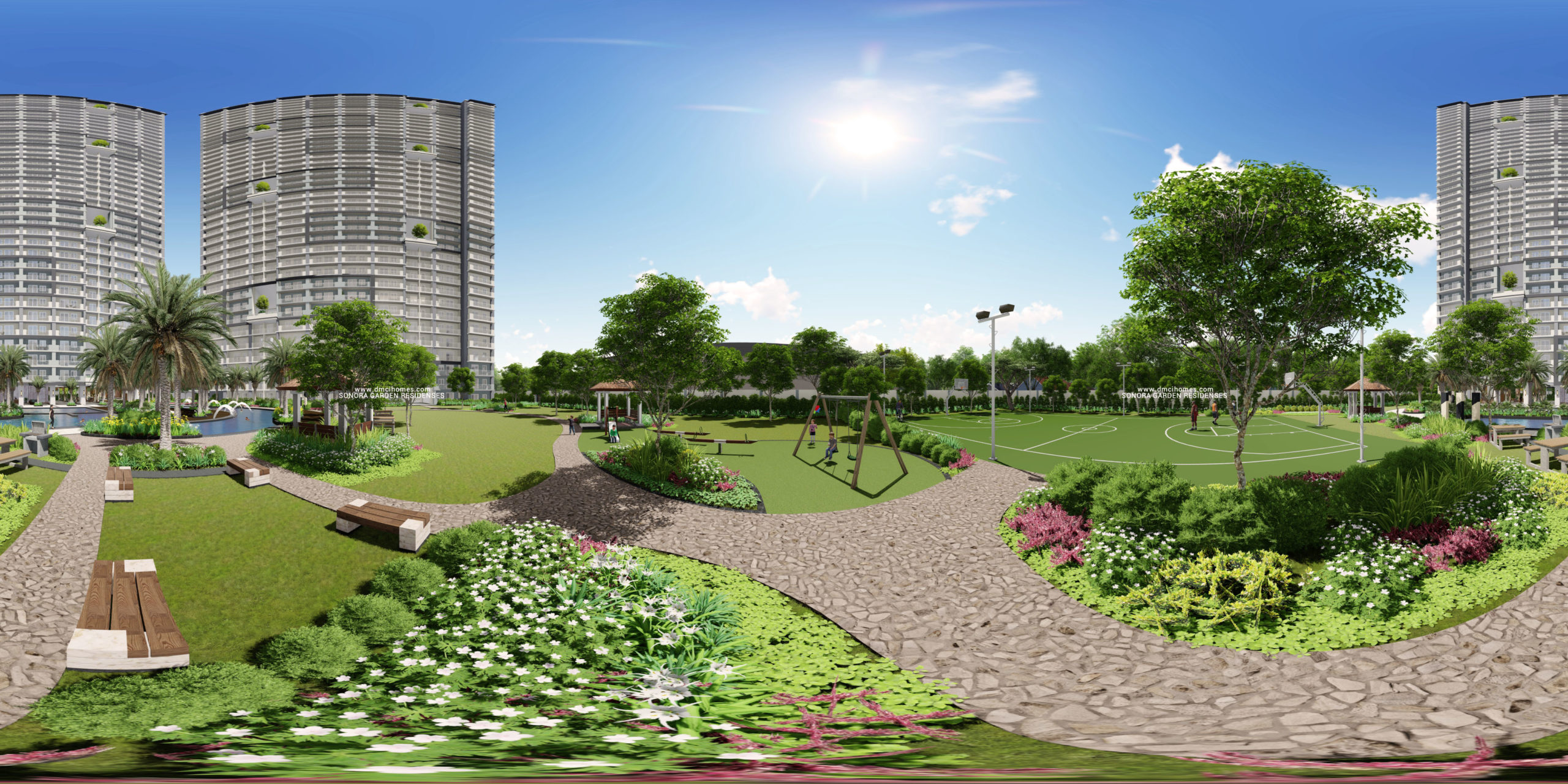 Sonora Garden Residences Play Area 360 DMCI Homes Online