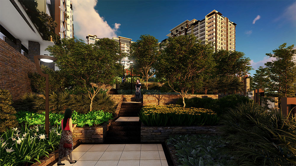 Landscaped Garden