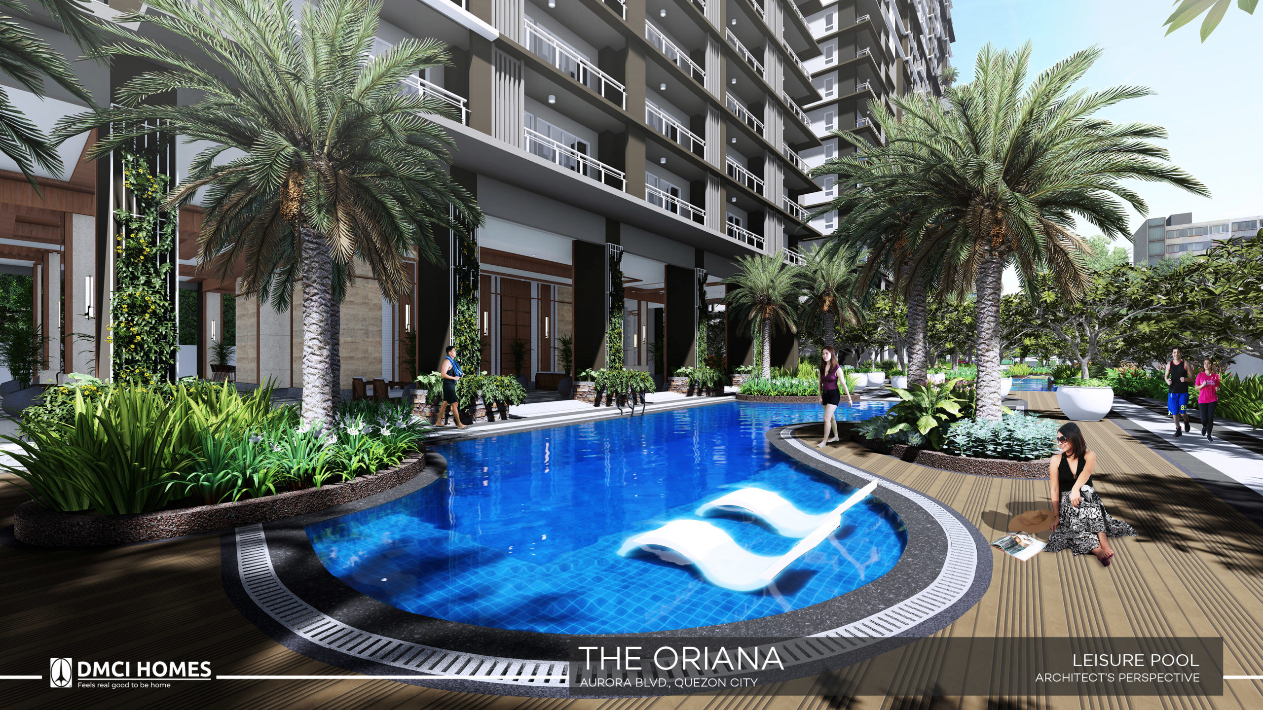 The Oriana DMCI Leisure Pool