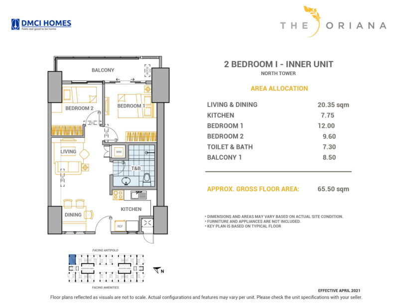 The Oriana DMCI 2BR I