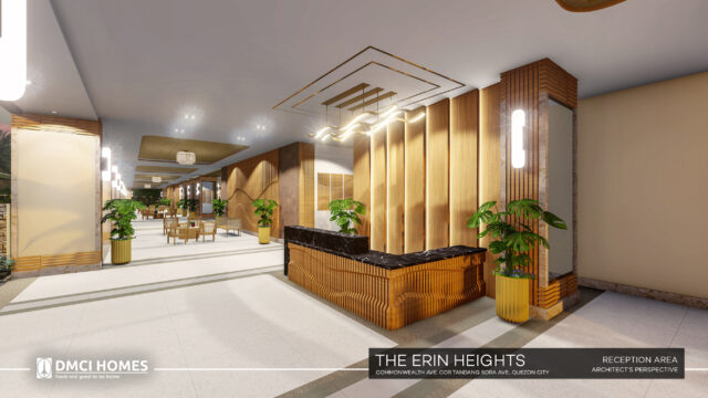 The Erin Heights Reception Area