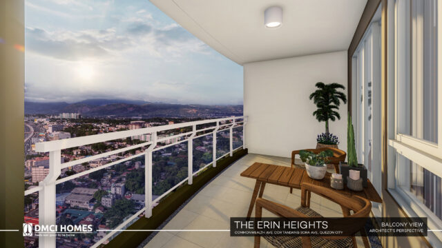 The Erin Heights Balcony View